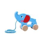 Tooky Toy Дървена играчка за дърпане Elephant TKC264