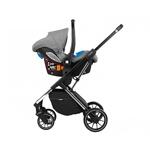 Kikkaboo Комбинирана бебешка количка 3 в 1 Angele Chrome Grey 31001010188