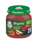 Gerber Organic Бебешко пюре Ябълки и цвекло 6+ 125 гр.