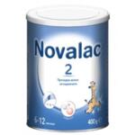 Novalac Бебешко адаптирано мляко 2 (6-12м) 400 гр.