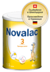 Novalac Бебешко адаптирано мляко 3 (1-3г) 400 гр.