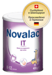 Novalac Бебешко адаптирано мляко при запек IT (0-12м) 400 гр.