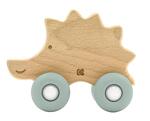 Kikkaboo Дървена играчка с чесалка Hedgehog Mint 31201010244