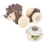 Bieco Дървена играчка за дърпане Таралеж 24330028