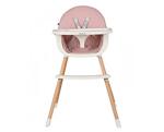 Kikkaboo Столче за хранене Nutri Wood Pink 31004010119