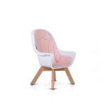 Cangaroo Дървен стол за хранене Hygge розов 108707