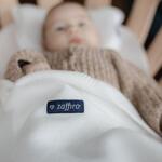 Zaffiro Памучно бебешко одеяло 75x100 см White