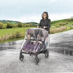 Reer Дъждобран за количка за близнаци RainCover Twin