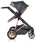 Moni Комбинирана детска количка 2 в 1 Midas черен 109090