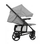 Kikkaboo Комбинирана количка 3в1 Madrid Dark Grey Melange 2020