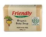 Friendly Organic Бебешки сапун с масло от ший и сладък бадем 100 гр FR0645