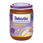 Bebivita Бебешка млечна каша Лека нощ Бисквити с банан 6+ 190 г