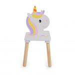 Moni Дървен сет маса с два стола Unicorn