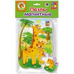 Vladi Toys Магнитен мек пъзел Жирафи VT3205-62