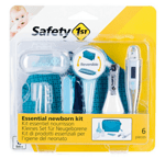 Safety 1st Комплект с хигиенни принадлежности за бебе от 5 части с несесер (включва термометър)