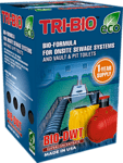 Tri-Bio Био-формули за автономни канализационни системи и сухи тоалетни 500 gr