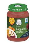 Gerber Organic Бебешко пюре Сладък картоф, зеленчуци и пилешко месо 10+ 190 гр.-Copy