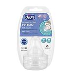 Chicco Силиконов биберон Physio P5 4м+ 2бр. 0269