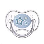 Canpol Бебешка силиконова залъгалка Newborn baby (0-6 м.) синя 22/580