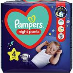 Pampers Бебешки пелени гащички Night Pants S4 (9-15 кг.) 25бр.