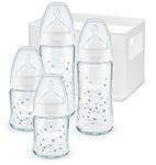 Nuk Стартов сет стъклени бебешки шишета First Choice+ 0-6 м. 225.253