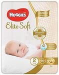 Huggies Бебешки пелени Elite Soft р-р 2 (3-6 кг.) 66 бр.