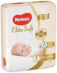 Huggies Бебешки пелени Elite Soft р-р 2 (3-6 кг.) 66 бр.