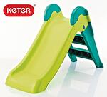 Детска пързалка  Keter Boogie Slide, Зелена/Синя