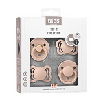 BIBS Try-It Collection Биберони силикон/каучук 4 бр. Blush