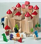HABA  Дървени кубчета Призрака и Замъка на рицарите 85ч. 1146
