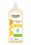 Friendly Organic Препарат за измиване на съдове Портокалово масло 1000 мл.