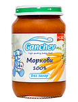 Ganchev Бебешко пюре Морков 190 гр.