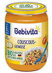 Bebivita Био бебешко пюре Кускус със зеленчуци 6+ 190 г