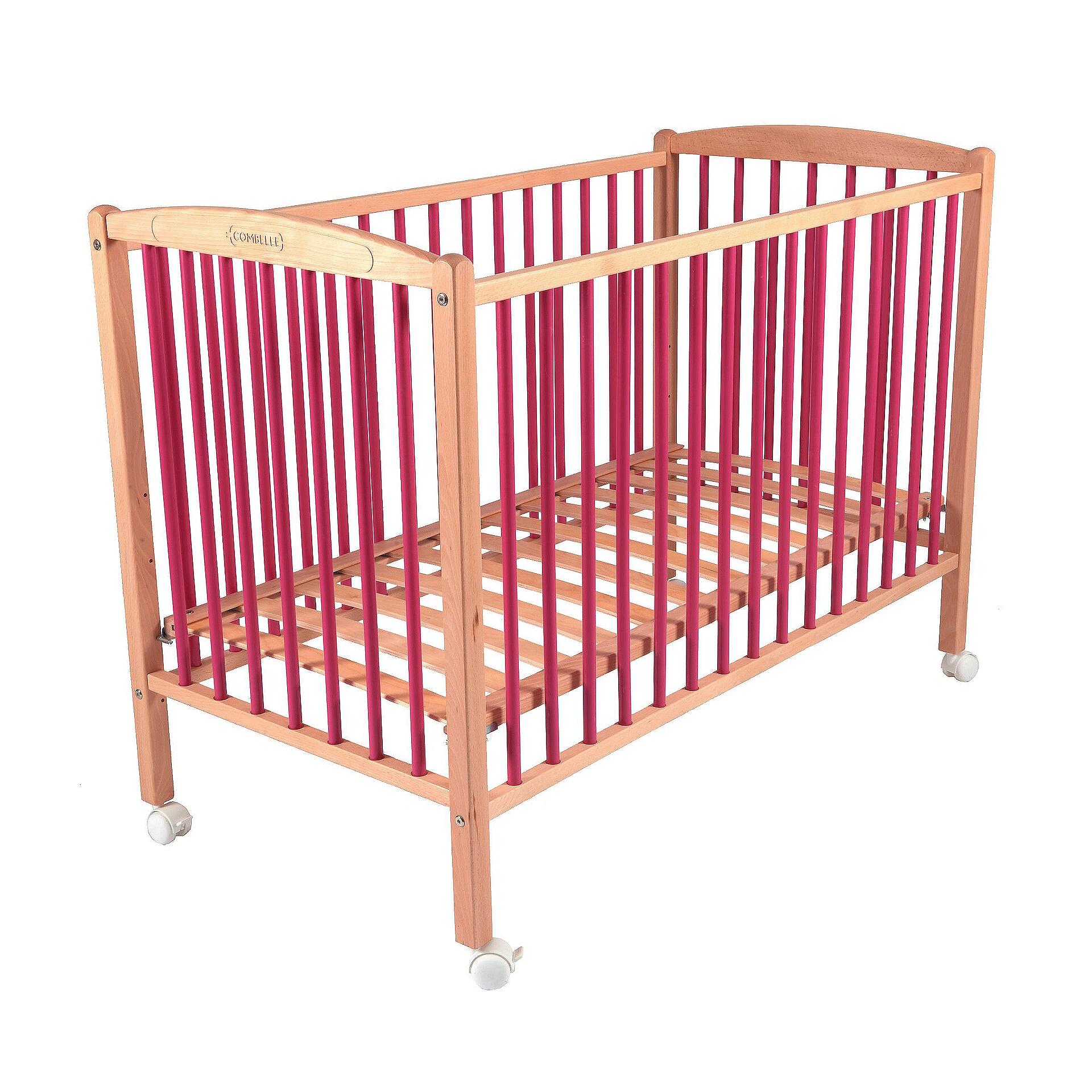 Combelle Детско дървено легло Arthur натур розов E-152312