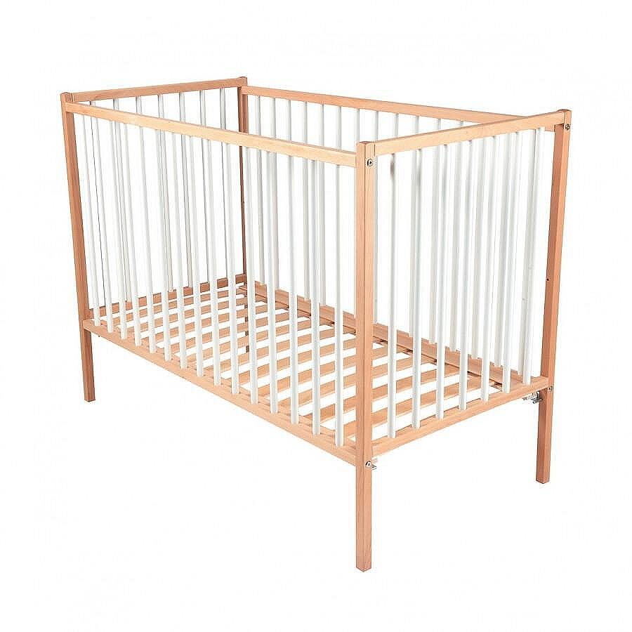 Combelle Детско дървено легло Remi натур бял E-152008