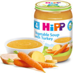 HiPP Бебешко пюре Зеленчукова супа с пуйка 4+ 190 гр.