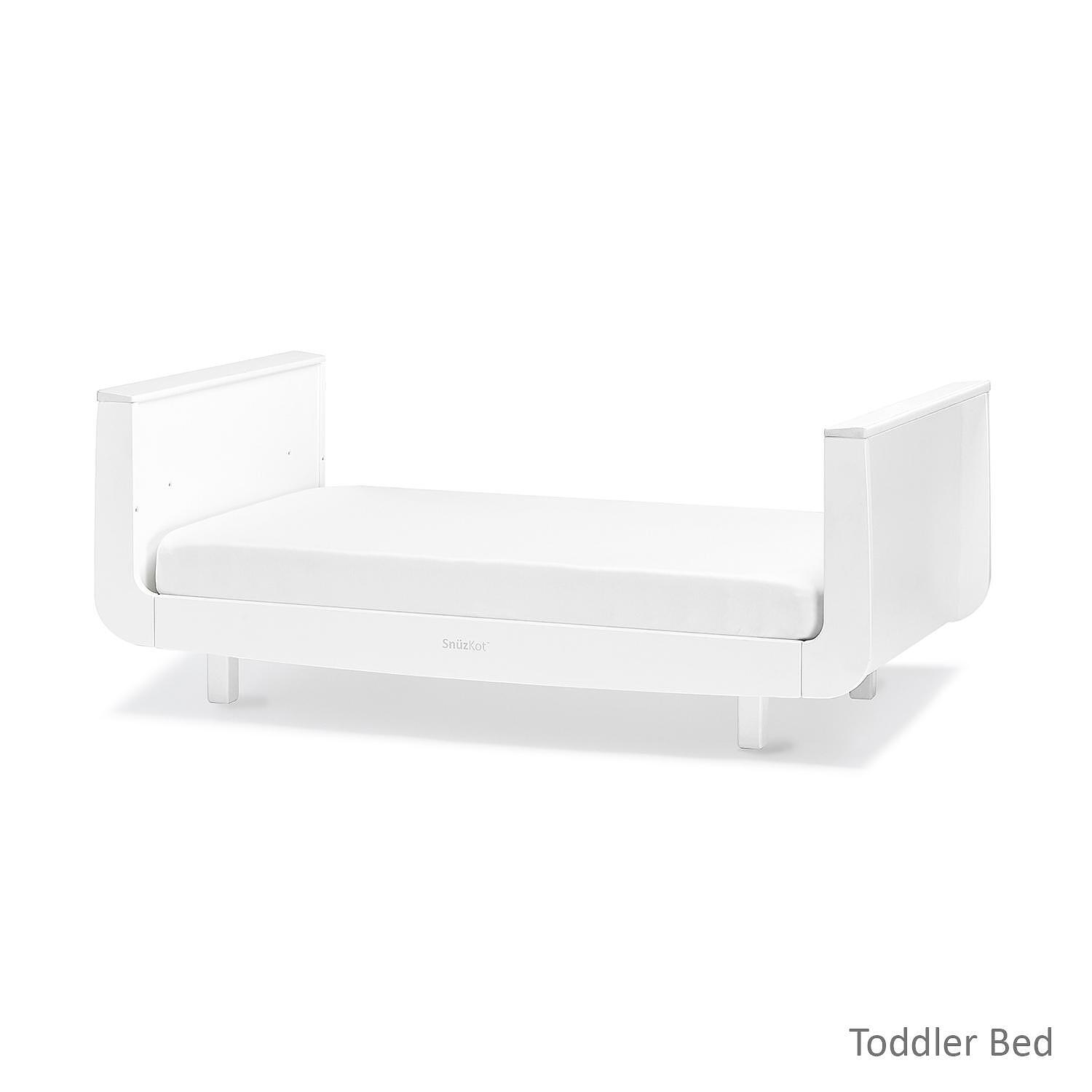 Snüz Бебешко трансформиращо легло SnuzKot Mode White