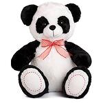 Amek Плюшена играчка Панда със червена панделка 42 см