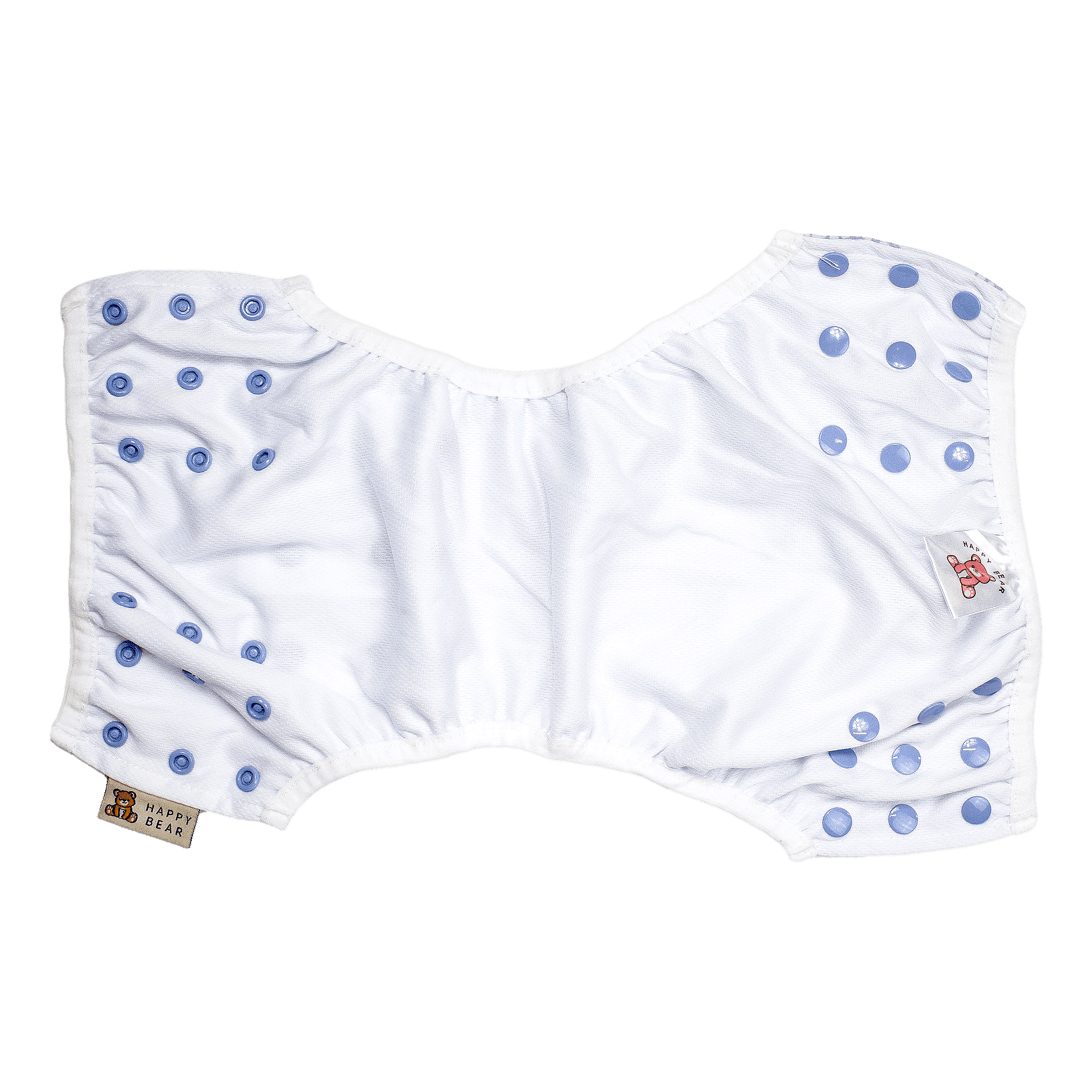 HappyBear Бебешки памперс бански за многократна употреба Blue Giraffe