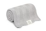 My Memi Бамбуково бебешко одеяло Fir 80 x 100 см Light Grey