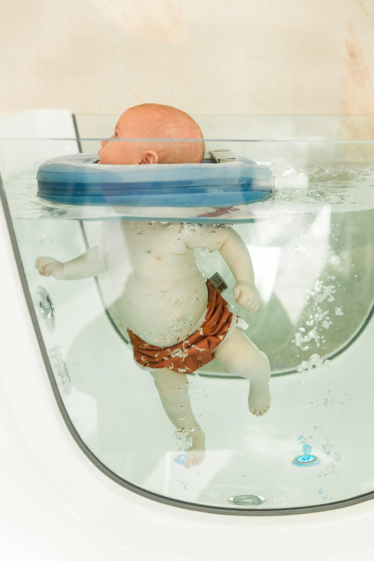 HappyBear Бебешки памперс бански за многократна употреба Sea Animals