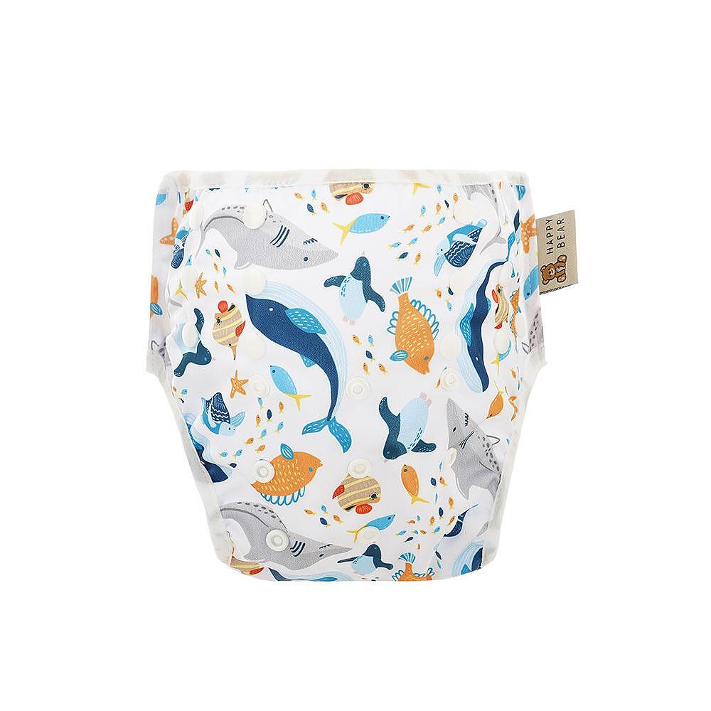 HappyBear Бебешки памперс бански за многократна употреба Sea Animals