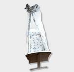 Rainy Бебешки спален комплект 6 части Мече на облак за люлка Ева-Copy