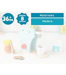 KioKids Дървен детски миксер 17х17х10 см 3168-Copy