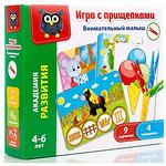 Vladi Toys Настолна игра с щипки Внимателния малчуган VI5303-04