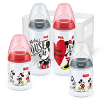 Nuk Стартов сет бебешки шишета First Choice Mickey Temperature Control