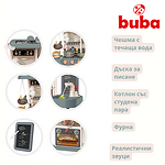 Buba Детска кухня Home Kitchen, 65 части, 889-161, сива-Copy
