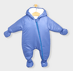 Rainy Бебешки космонавт с терлички и ръкавички Коала 56-86см светлосин-Copy