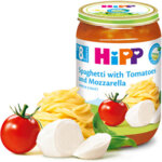HiPP Пюре Спагети с домати и моцарела 8+ 220 гр.