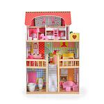 Moni Toys Дървена кухня за кукли Mila 4110  108559-Copy